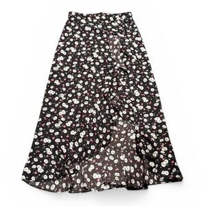 Lulus floral maxi skirt